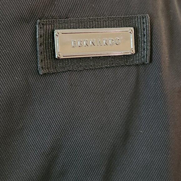 Bernardo Jacket Womens Small Black Bomber Military Full Zip Boho Coat Pockets - Picture 5 of 14